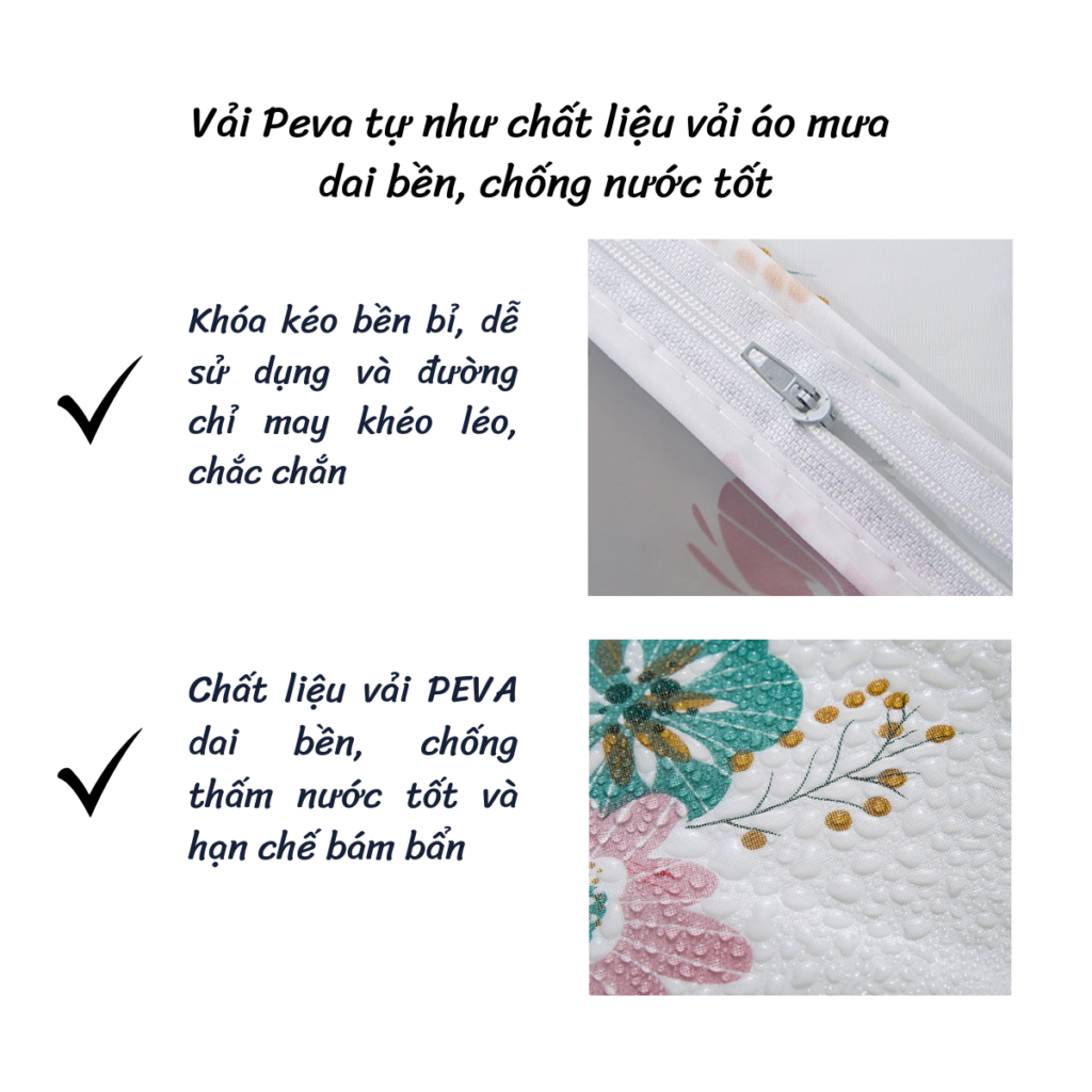Áo trùm máy giặt chống thấm chống bụi
