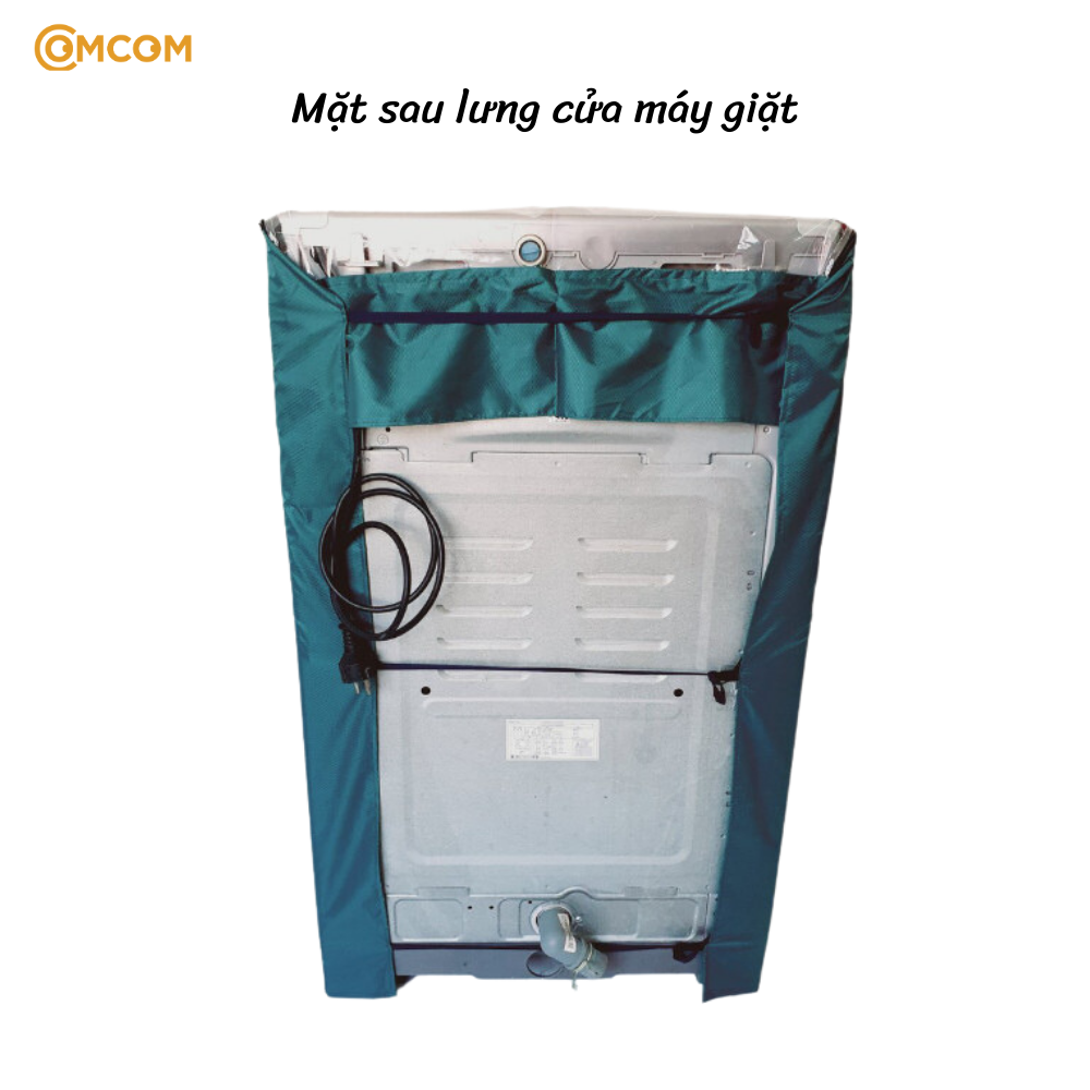 Áo trùm máy giặt vải bạt cao cấp
